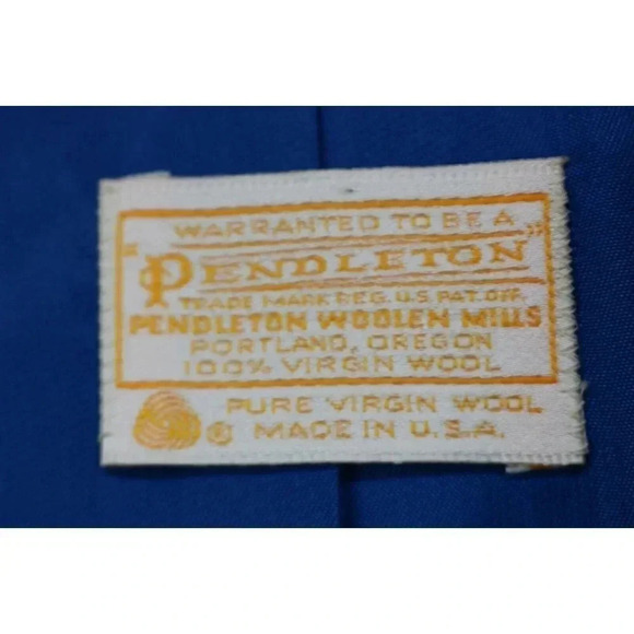 Pendleton Women's 100% Virgin Wool Jacket-Blue-Size Small - Picture 2 of 8